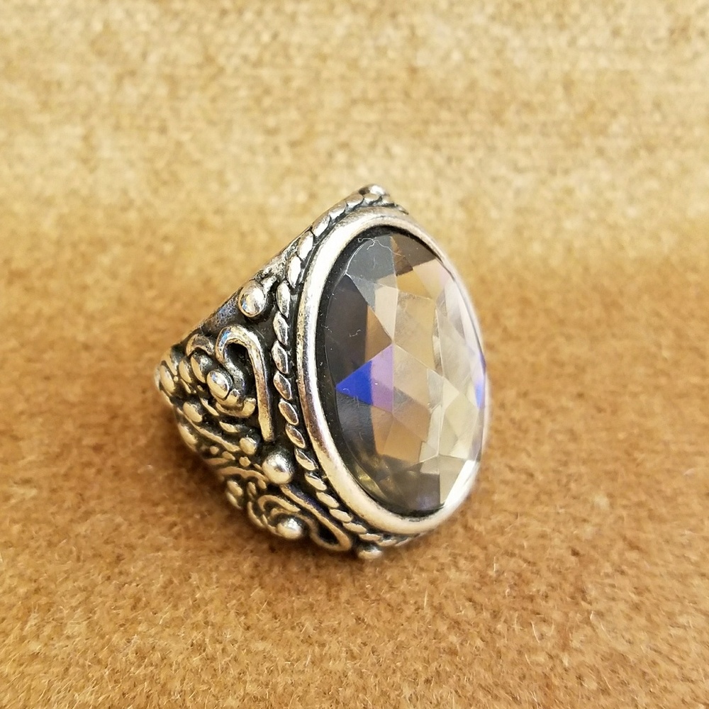 H&M Vintage Baroque-style Cocktail Ring